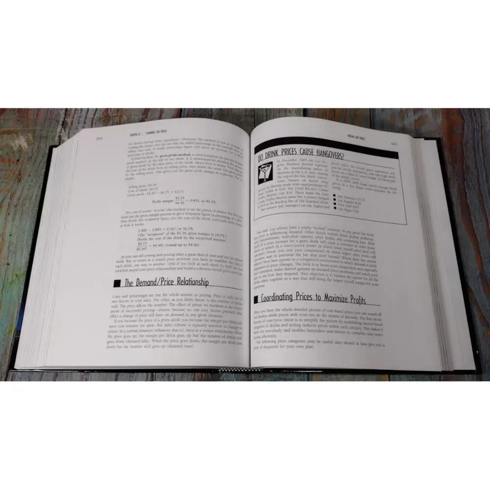 The Bar & Beverage Book, Fourth Edition by Costas Katsigris‎ & Chris Thomas